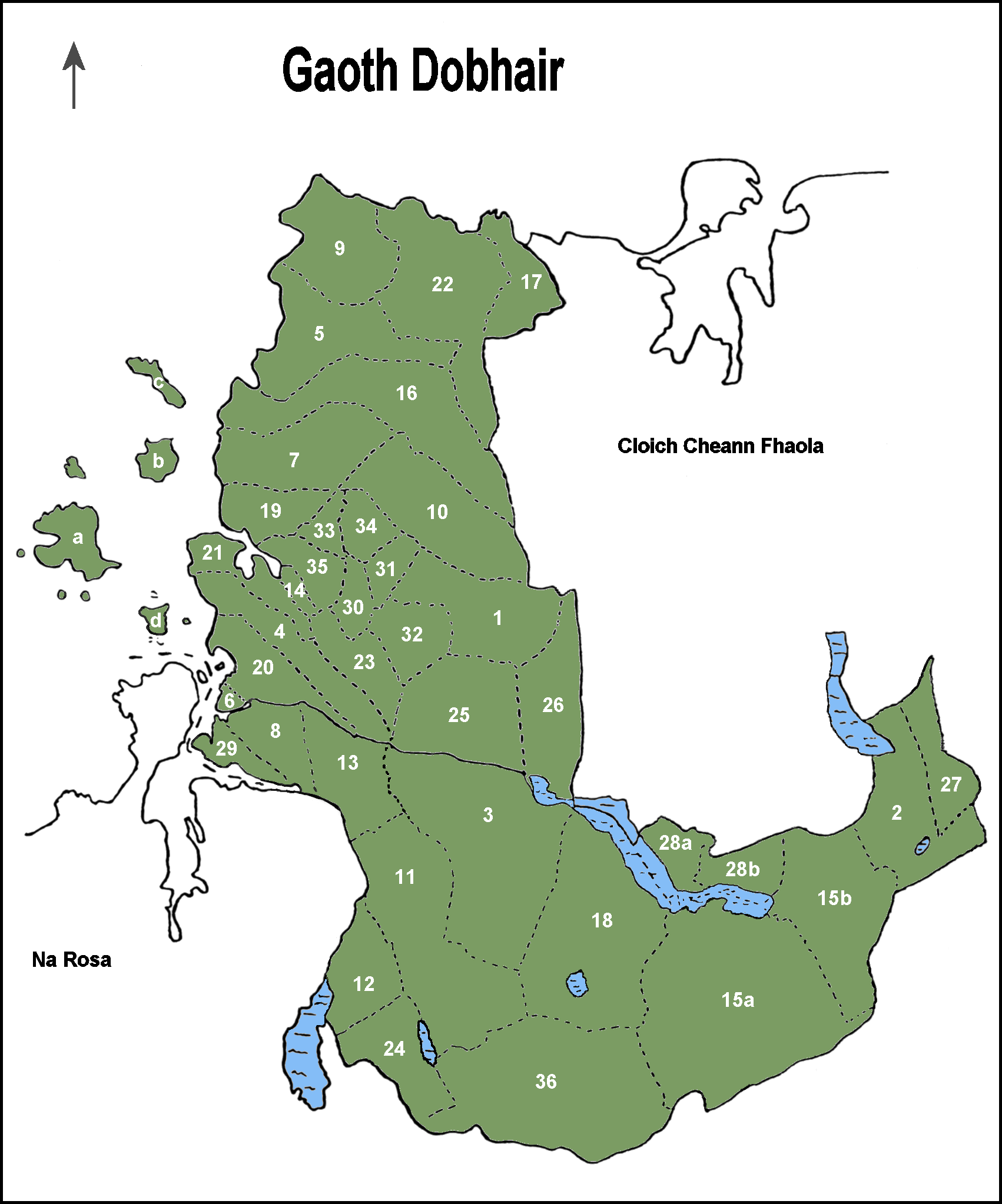 Léarscáil Ghaoth Dobhair