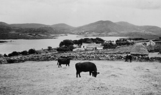 Mín Chorrbhaic trasna ó Loch an Iúir, c.1950í.